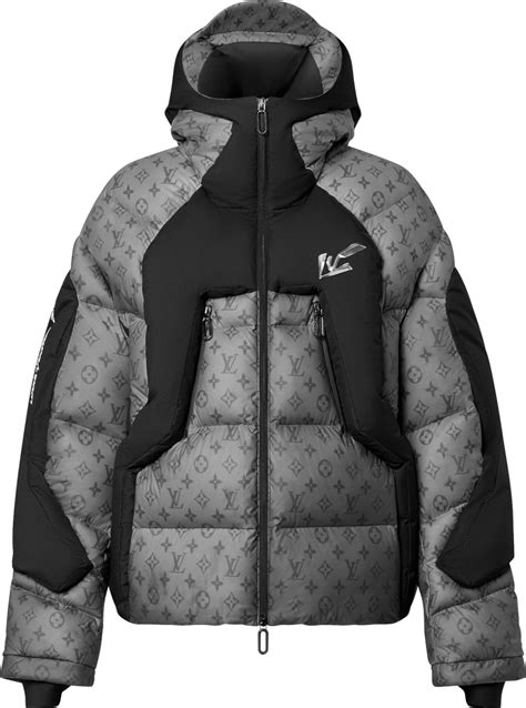 louis vuitton red and black jacket|short down jacket louis vuitton.